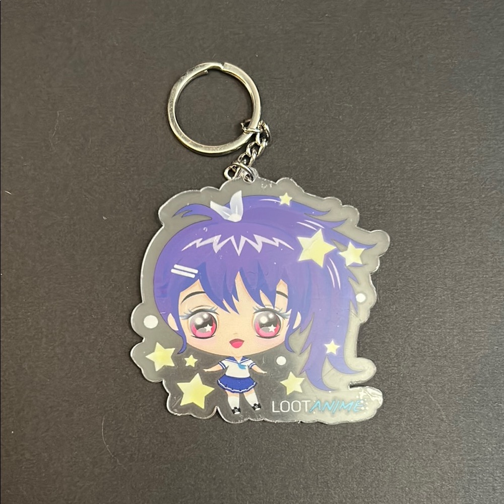 Loot Crate Loot Anime Yume mascot keychain -Jan ‘19, has protective plastic